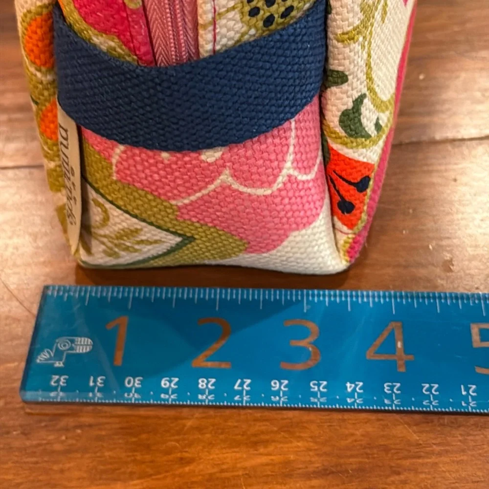 NWOT Spartina 449 Women’s Floral Large Cosmetic Bag Accessory Storage Travel NEW